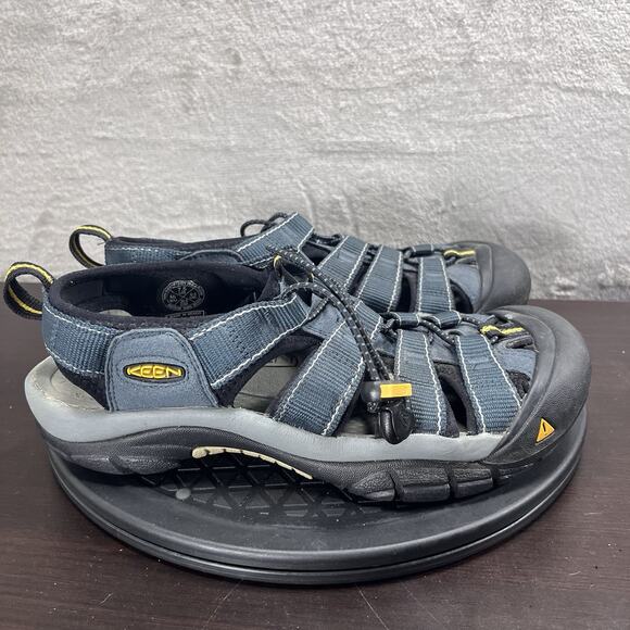 Keen Newport H2 Men's Size 7.5 Waterproof Blue Supportive Hiking Sports Sandals - Picture 1 of 11
